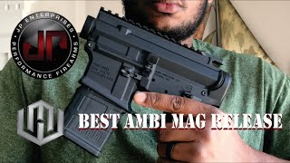 JP Enterprises Ambidextrous mag release The best Ambi mag releasecatch today [upl. by Dorina106]