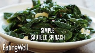 How to Make Simple Sautéed Spinach [upl. by Bowen]