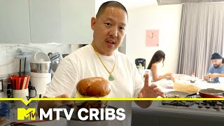 Eddie Huang Chefs It Up 🍳  Debi Mazar Shows Off Her Beautiful Collections 😍 MTV Cribs [upl. by Bartholomeus779]