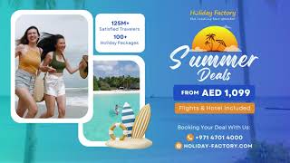 Summer Holiday Deals from Holiday Factory [upl. by Cadmann]