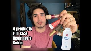 MAKEUP ESSENTIALS FOR GUYS  NO FOUNDATION NO BRUSHES [upl. by Nemsaj]