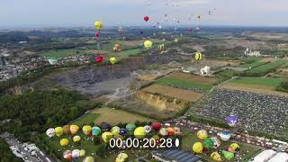 Ballonfestival Warsteiner Internationale Montgolfiade in Warstein im Bundesland NordrheinWestfalen [upl. by Maeve]