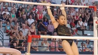 Qiu Qiyuan CHN 🇨🇳  Uneven Bars  PreOlympic Training in France  July 2024 [upl. by Aurita]