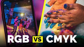 RGB vs CMYK Colour Explained for Artists [upl. by Allyn]