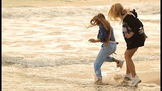 Karolina Protsenko and Barvina at the beach of Malibu [upl. by Clarie63]