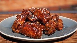 Korean Fried Chicken Wings  Morgane Recipes [upl. by Rickey931]