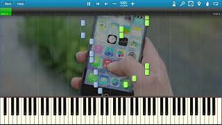 iphone 12 ringtones on synthesia [upl. by Adnawed508]