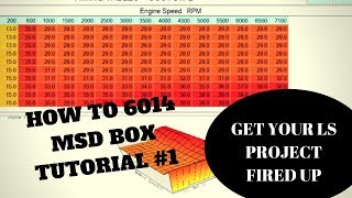 DampE PERFORMANCE MSD LS 6014 BOX TUTORIAL1 [upl. by Lorain]