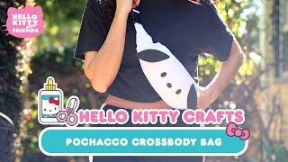 Pochacco Crossbody Bag  Hello Kitty Crafts [upl. by Meirrak]