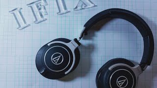 how to fix broken AudioTechnica ATHM70X [upl. by Hinman]