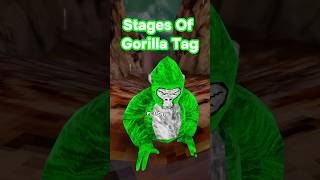 Stages Of Gorilla Tag gorillatag gtag recommended viral [upl. by Haye]