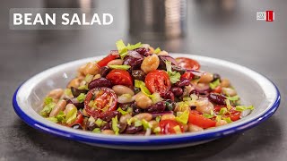 Delicious Three Bean Salad  Food Channel L  A New Recipe Every Day [upl. by Htrahddis]