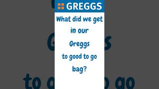 Greggs Too Good To Go Bag [upl. by Eedahs953]