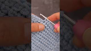 Crochet stitch غرزة كروشيه crochetlove crochet knitting كروشيهcrochet stitch newcrochet غرزه [upl. by Ynot]