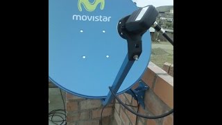 Como Ubicar y apuntar antena al Satelite Amazonas 61w e Hispasat [upl. by Bihas40]