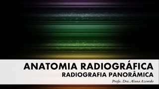 Anatomia radiografica Estruturas anatômicas em radiografia panorâmica [upl. by Nyrad125]