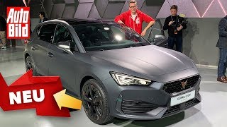 Cupra Leon 2020 Neuvorstellung  Sitzprobe  Kompakt  Infos [upl. by Larrej287]