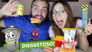 MANGIAMO CIBO SPAZZATURA snack americani disgustosi [upl. by Otit]