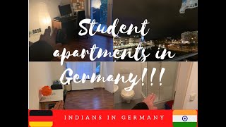 My new apartment in Germany  INDIANS IN GERMANY  SAARLAND UNIVERSITY  STUDENT LIFE IN GERMANY [upl. by Veats]