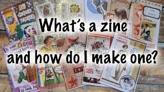 Whats a zine and how do I make one [upl. by Arrac]