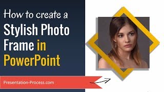 Microsoft PowerPoint  Adding an Image Border [upl. by Yhpos]