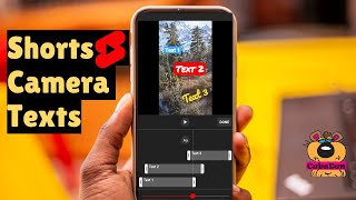 How To Add TEXT in YouTube Short Camera [upl. by Ylaek]