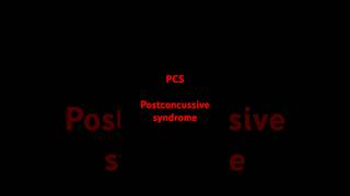 Post concussive syndrome [upl. by Anillek]