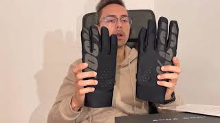 100 Hydromatic Brisker winter bike gloves honest review [upl. by Noland931]