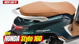 The All New Honda Stylo 160  MOTOCAR TV [upl. by Danelle262]