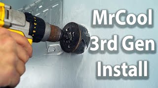 How to Install Your Own MrCool DIY Ductless Mini Split Heat Pump [upl. by Shreeves]