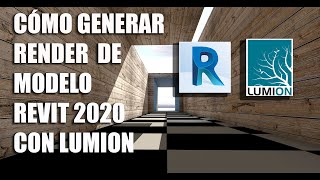 APRENDA A RENDERIZAR SU MODELO REVIT 2020 CON LUMION EN 15 MINUTOS  EL VIDEO MAS COMPLETO 2019 [upl. by Begga]