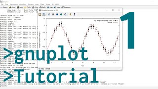 gnuplot Tutorial 1 basic Plotting tips amp tricks errorbars png output [upl. by Neened604]