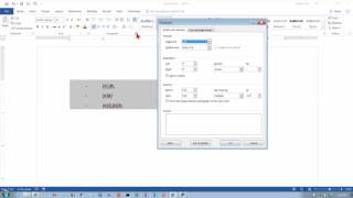 Word 2016 Tabs and Dot Leaders [upl. by Bound]