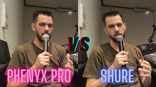 Phenyx Pro ptu7000 Review e comparativo com Shure [upl. by Hpseoj]