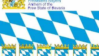 Bayernhymne  Bavarian National Anthem [upl. by Crispas843]