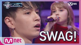 ENG sub I can see your voice 6 3회 SWAG 듀엣 한인 노래 자랑 1등 x AOMG 주지마 190201 EP3 [upl. by Latimore525]