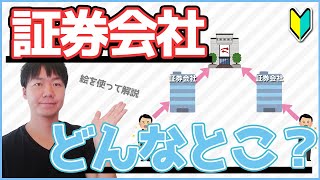 証券会社ってどんなところ？証券取引所との違いは？上場、IPOってなに？絵を使ってわかりやすく解説 [upl. by Fancie708]