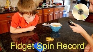 Fidget Spinner Record [upl. by Ahtennek665]