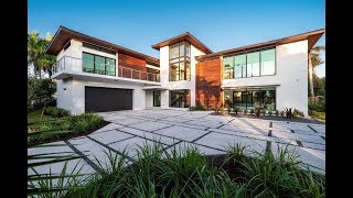 Sophisticated Modern Retreat in Pinecrest Florida  Sothebys International Realty [upl. by Haida]