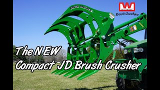 NEW JD Brush Crusher For Compact Tractors  BC4615 [upl. by Asirralc]