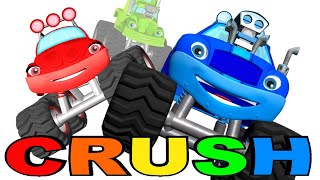 Monster Truck Colors  Learn Colors  More Monster Trucks for Kids [upl. by Deanna]