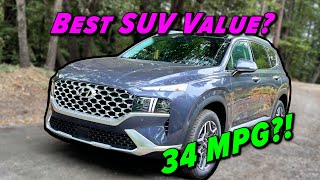 The MidSize Alternative To Compact CUVs  2022 Hyundai Santa Fe Hybrid [upl. by Filbert398]