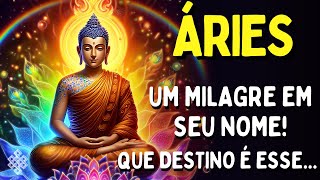 ÁRIES ♈ ESTOU ARREPIADO😱 UM MILAGRE EM SEU NOME🙏 QUE DESTINO É ESSE 🔥A PORTA DOURADA🔥NÃO FALE NADA [upl. by Laeno]