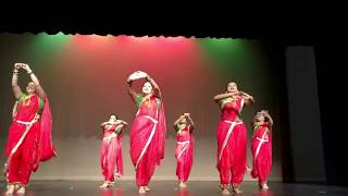 Lavani Dance  Apsara Aali  Mala Jau Dya Na Ghari  Marathi Mandal Dance Performance  Sacramento [upl. by Gearalt]