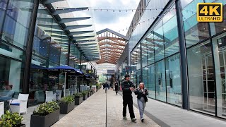 Bracknell Town Centre  Walking Tour 4K [upl. by Eeimaj]