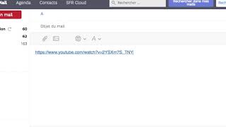 Probleme copie URL sur sfr mail [upl. by Trubow]