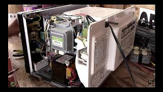 How to change a magnetron on a microwave oven [upl. by Bryana209]