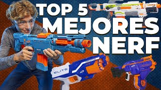 🏅 Las 5 MEJORES PISTOLAS NERF  TRUCO desvelado 😍 [upl. by Ohara]