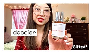 DOSSIER Perfume Review  Floriental Vanilla  Not Sponsored Gifted  Purely Elizabeth [upl. by Iyre]