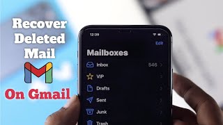 Recover Permanently Deleted Emails from Gmail Restore Deleted Mail [upl. by Ydarg]